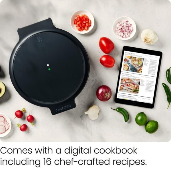 Chefman Everything Maker 12” Countertop Electric Pizza Oven - Image 4
