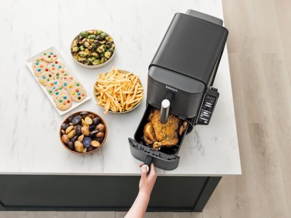 Outlet Ninja Double Stack XL Air Fryer – 9.5L Dual Drawer with Smart Cook Technology & 6 Cooking Functions - Image 3