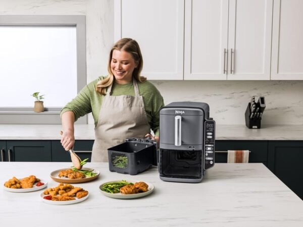 Outlet Ninja Double Stack XL Air Fryer – 9.5L Dual Drawer with Smart Cook Technology & 6 Cooking Functions - Image 5