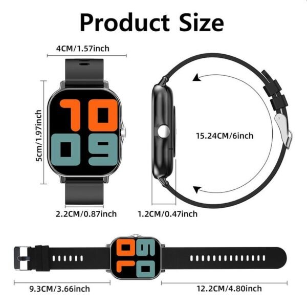Multifunctional Wireless Touchscreen Smartwatch ?C Fitness & Health Tracker - Image 2