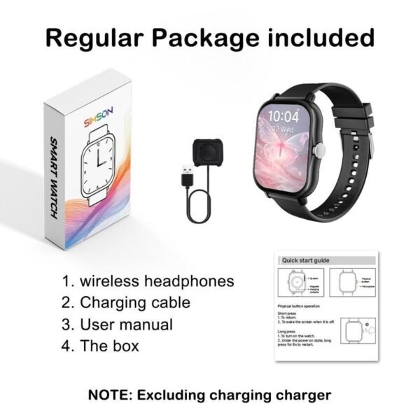 Multifunctional Wireless Touchscreen Smartwatch ?C Fitness & Health Tracker - Image 3